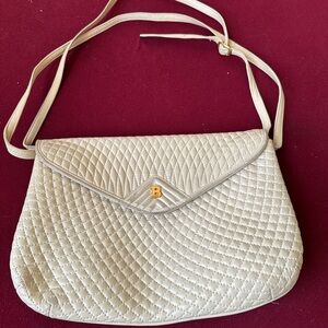 Bally lamb skin quilted crossbody Bag